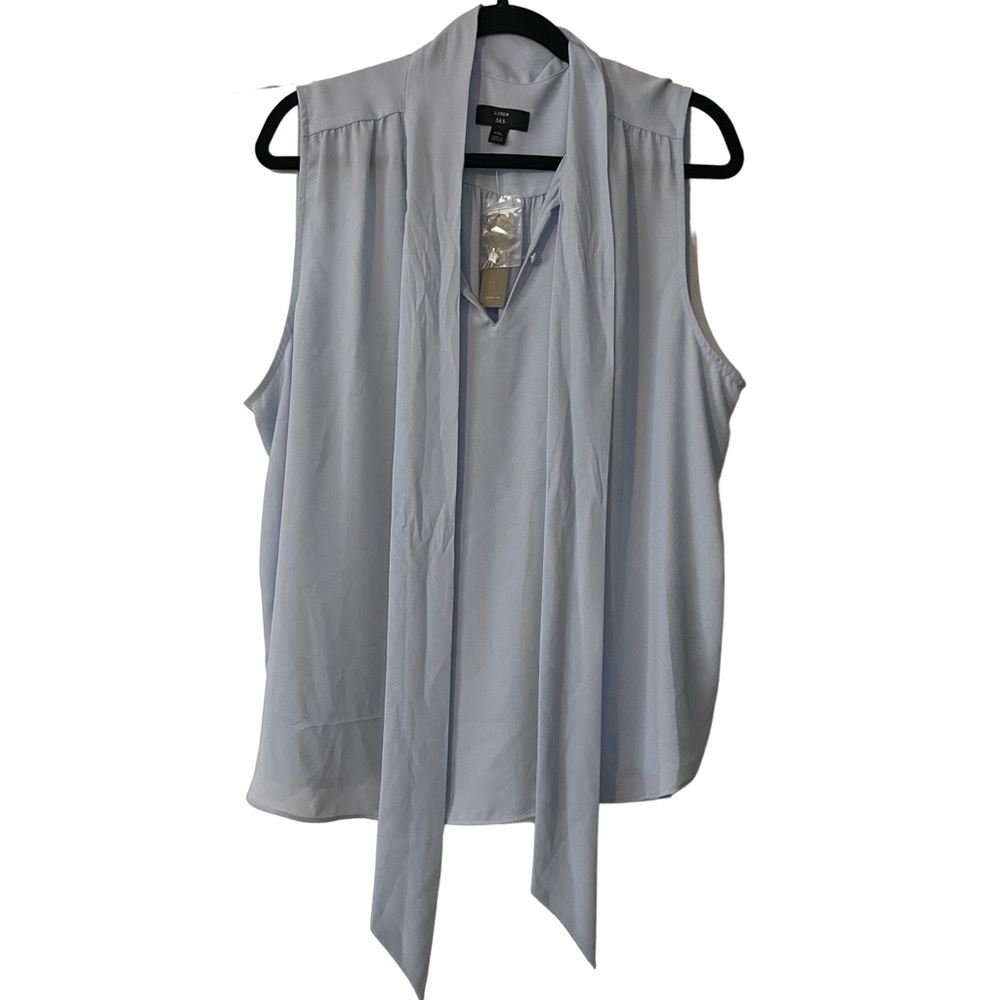 JCrew sleeveless blouse